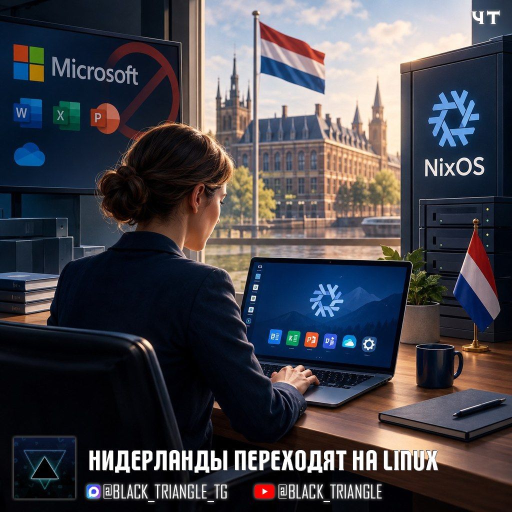 Netherlands implements NixOS instead of Microsoft
