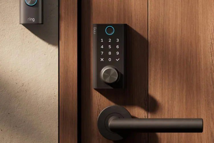 Ring Smart Lock with Charge Generator from Amazon