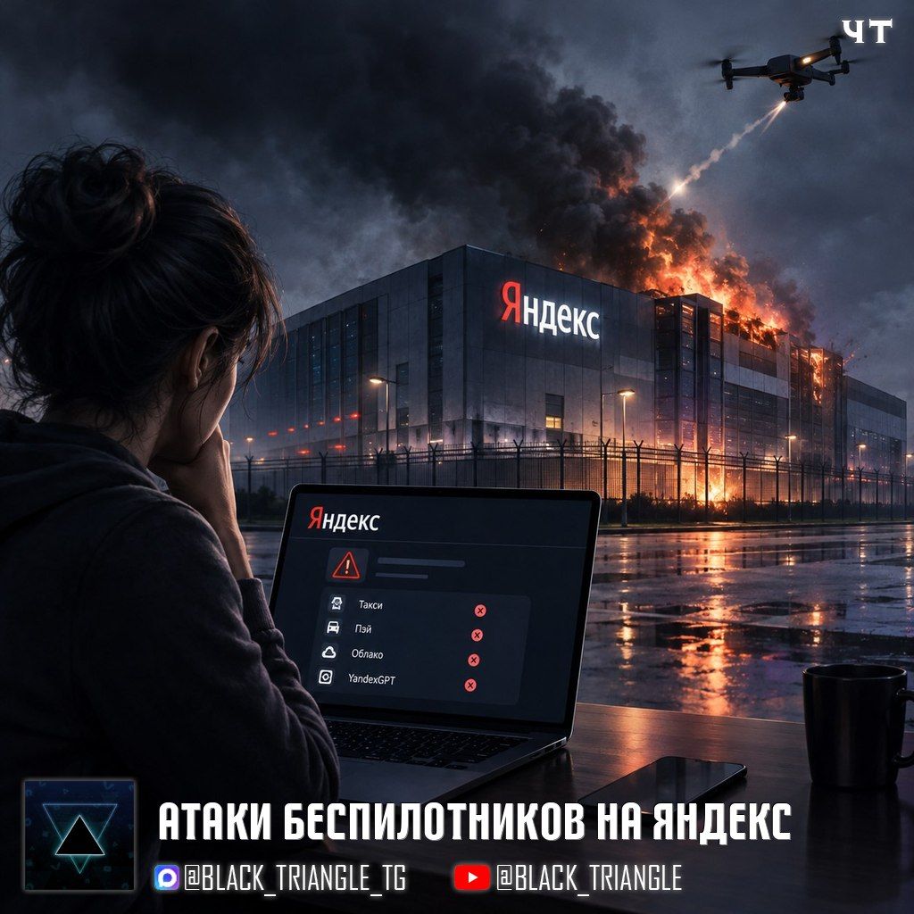 Атака беспилотников на дата-центр Яндекс остановила работу экосистемы