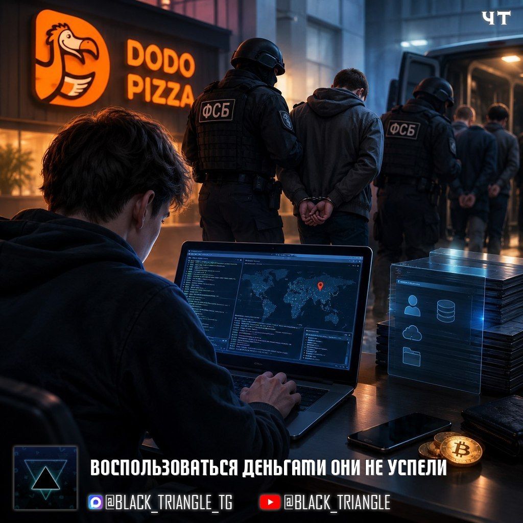 Arrest of Hackers Who Hacked Dodo Pizza
