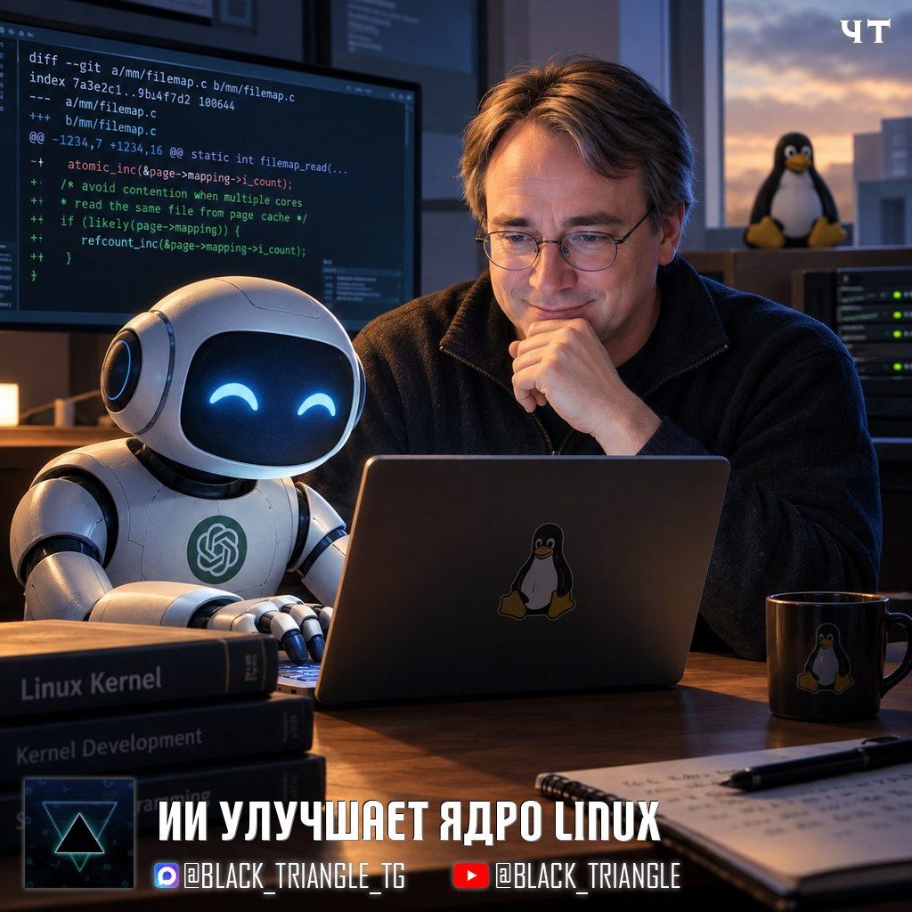 ИИ улучшает ядро Linux: новые патчи от Торвальдса