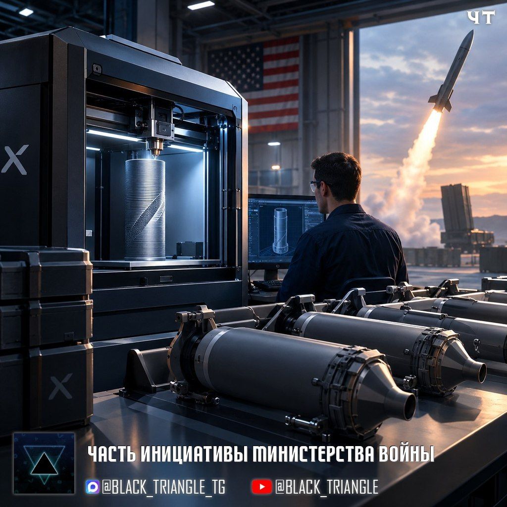 Армия США получит тысячи крылатых ракет благодаря на 3D-печати