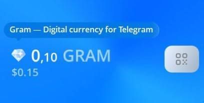Telegram запускает встроенный кошелёк для криптовалюты GRAM