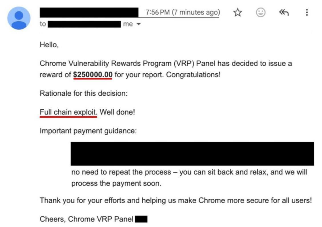 ChatGPT помог найти уязвимости в Google Chrome и заработать $250,000