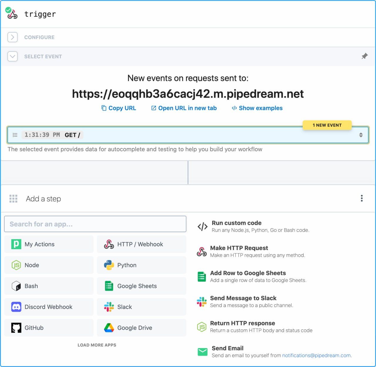 Pipedream: Platform for Application Automation and Integration