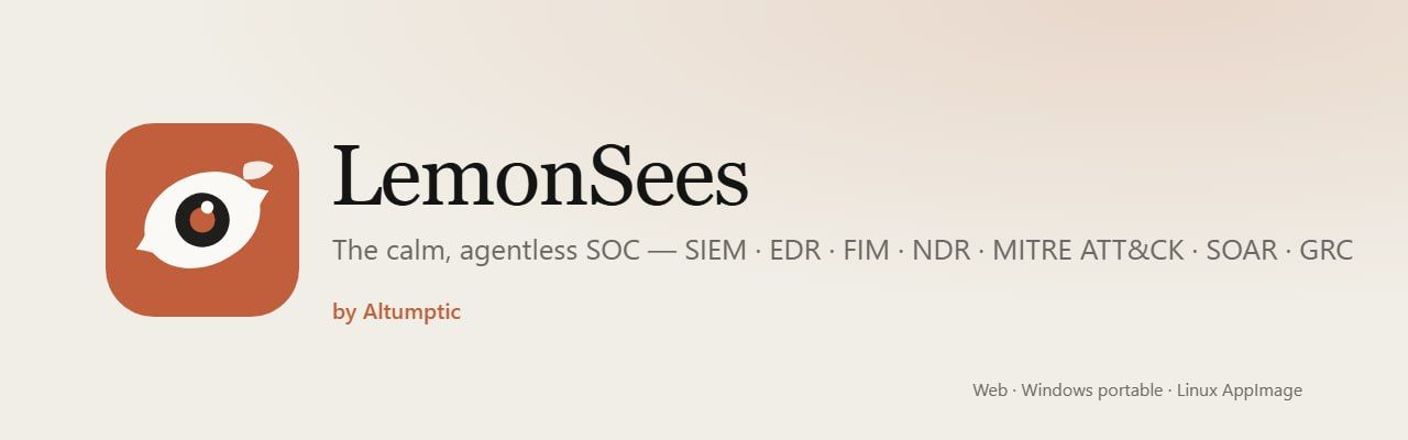 LemonSees: SOC и GRC без использования агентов
