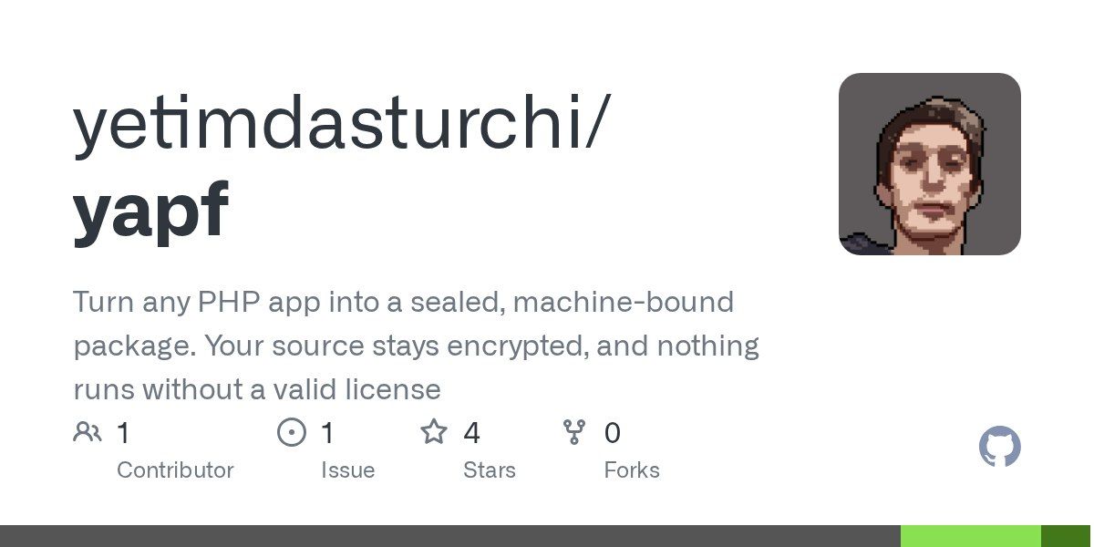 YAPF: защита PHP-приложений шифрованием