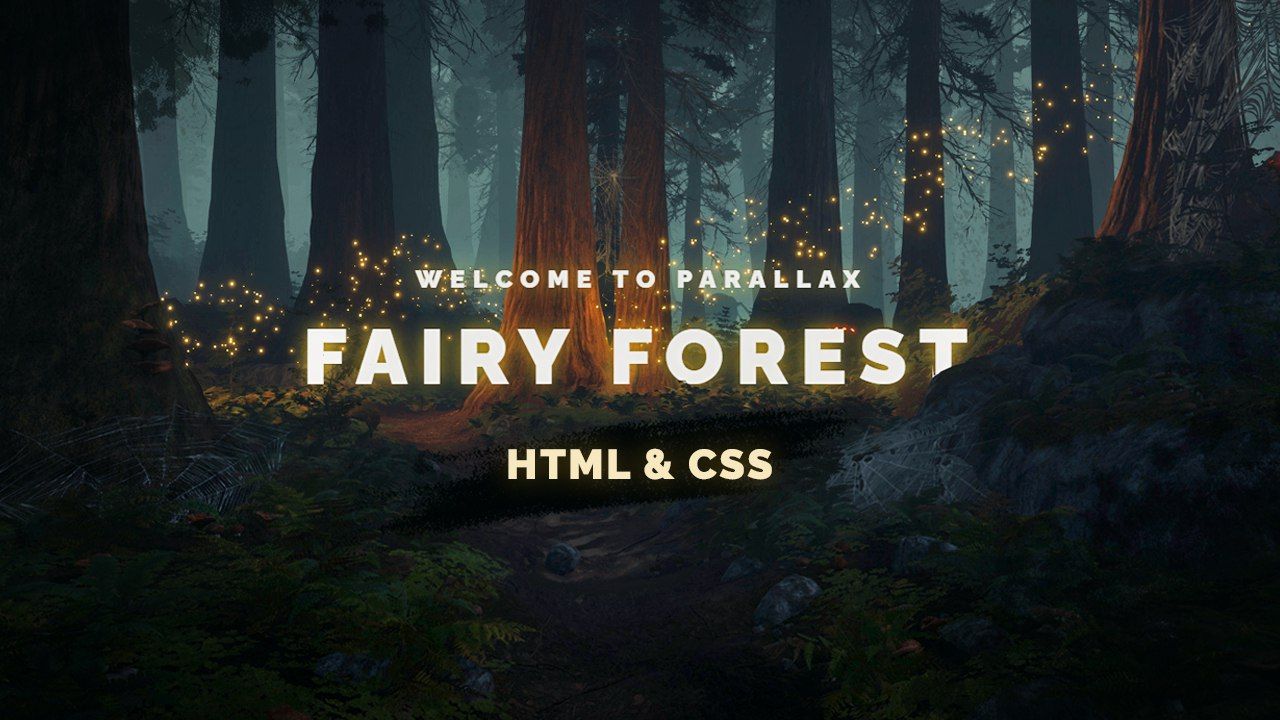 Creating a Website with CSS Parallax Effect