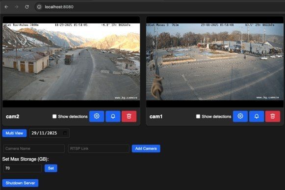 Clearcam: Smart Open-Source Video Surveillance System