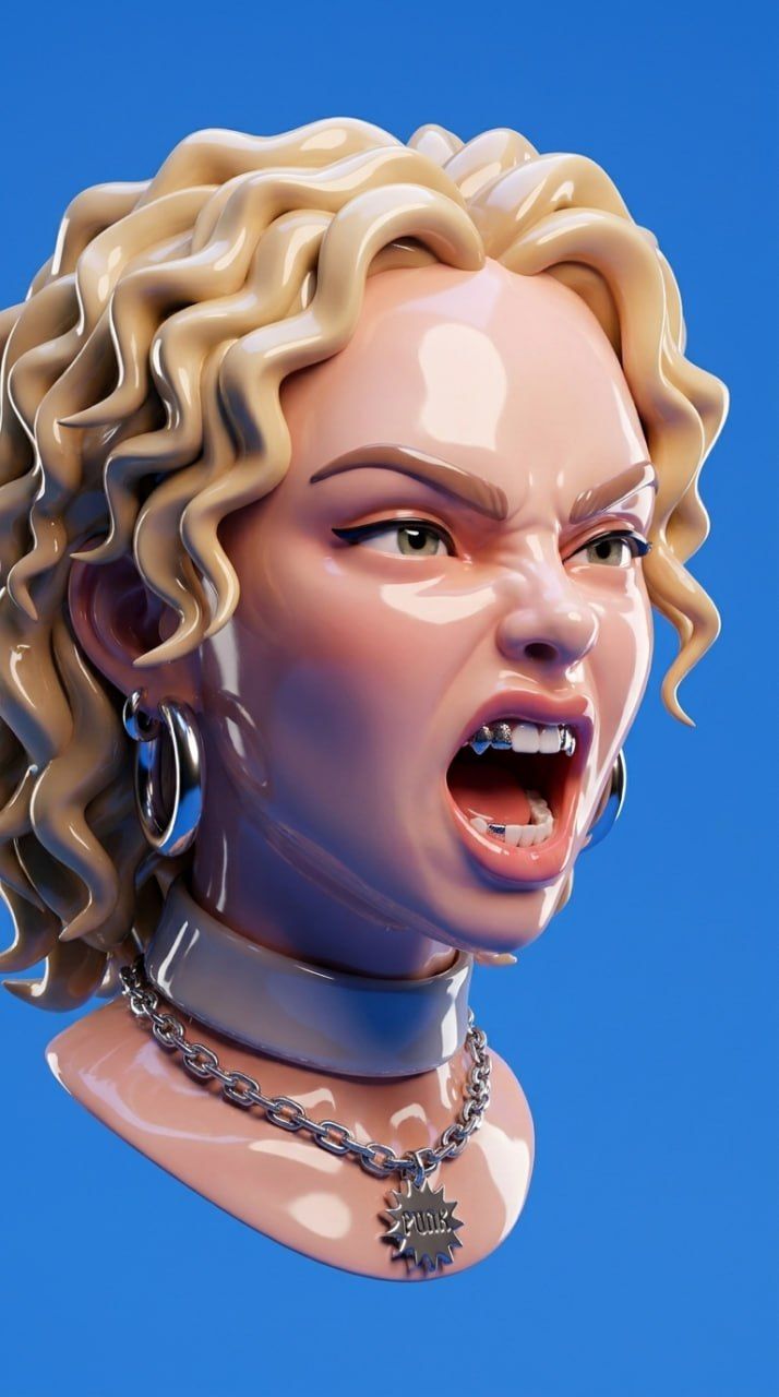 Generate Hyper-Stylized Porcelain 3D Portraits — 3