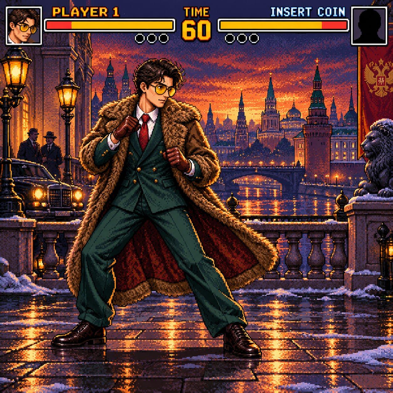 Prompt for Creating Retro Arcade Fighter Characters