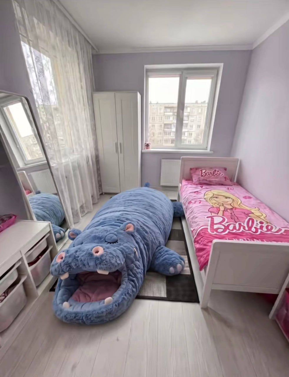Giant Hippo Bed for 770 Rubles Becomes Market Newcomer
