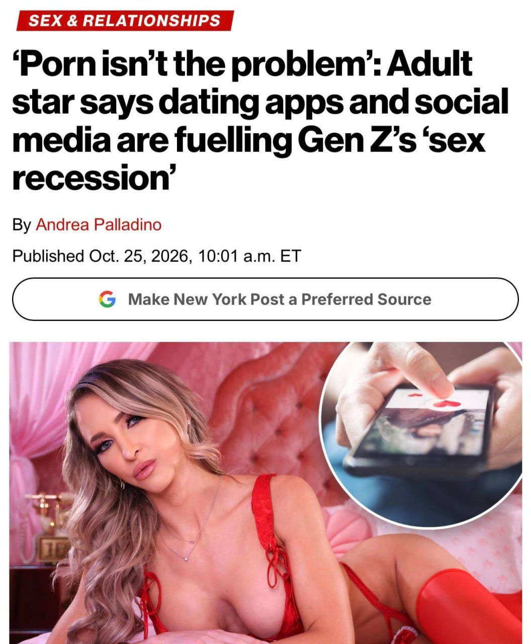 Zoomers Replace Sex with Likes and Messaging