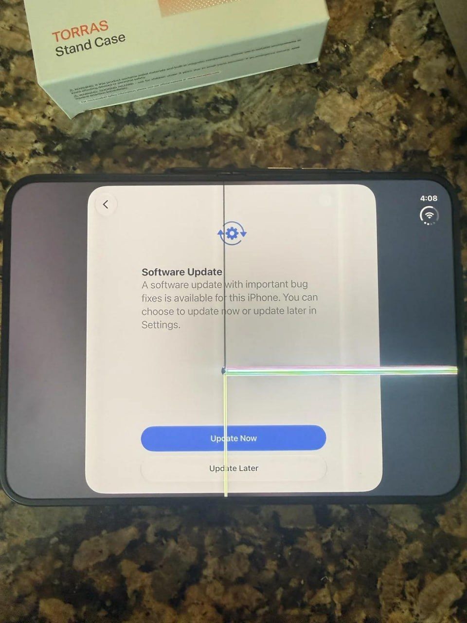 iPhone Duo трескается в первые часы использования — 4