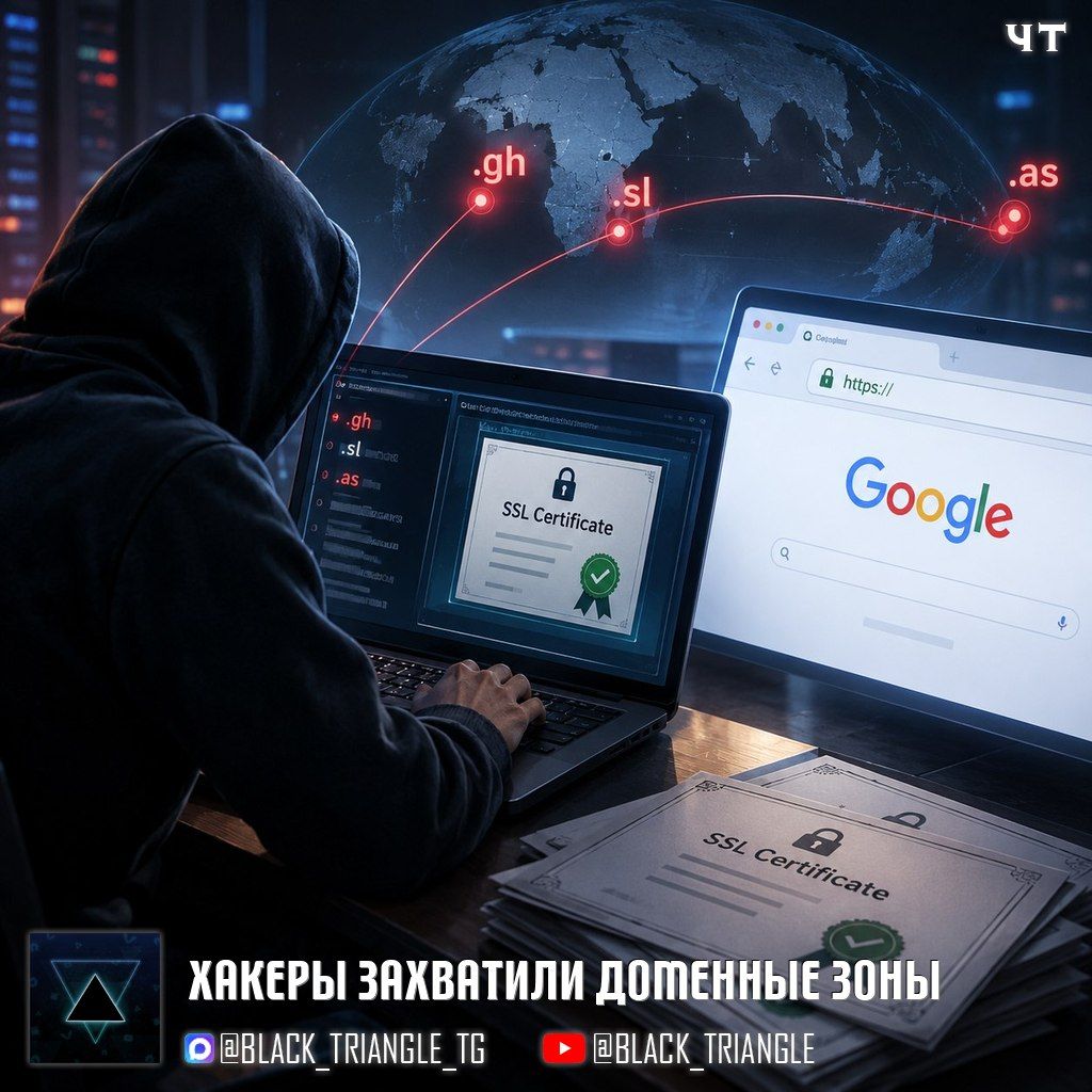 Hackers seized domain zones of three countries and issued fake
