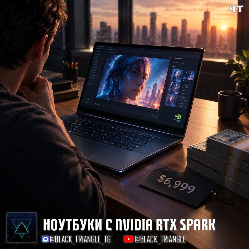 Laptops with Nvidia RTX Spark Chip Cost Up to $7,000