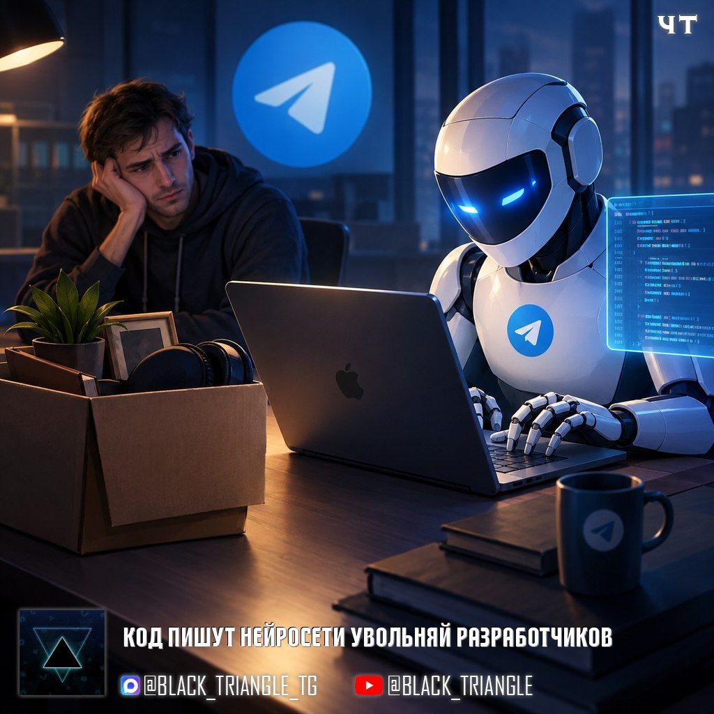 Нейросети пишут код Telegram: разработчиков рекомендуют увольнять