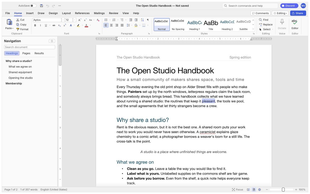 Free Alternatives to Word, Excel, and PowerPoint