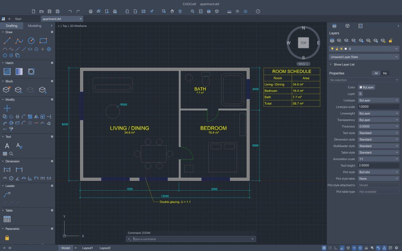 CADCraft: Free CAD System with AI Agents