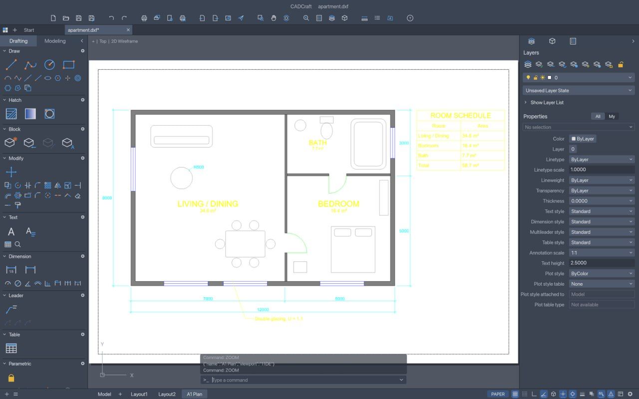 CADCraft: Free CAD System with AI Agents — 2