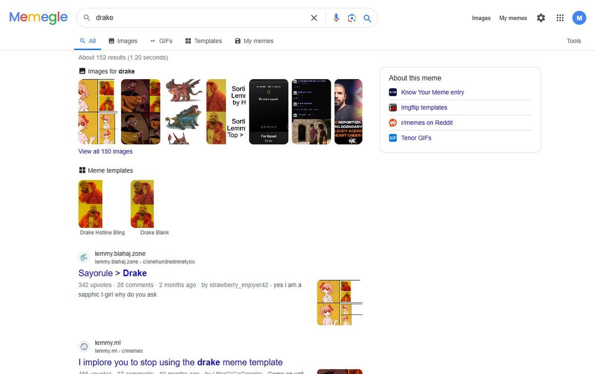 Новый поисковик мемов Memegle собирает контент с пяти платформ — 3