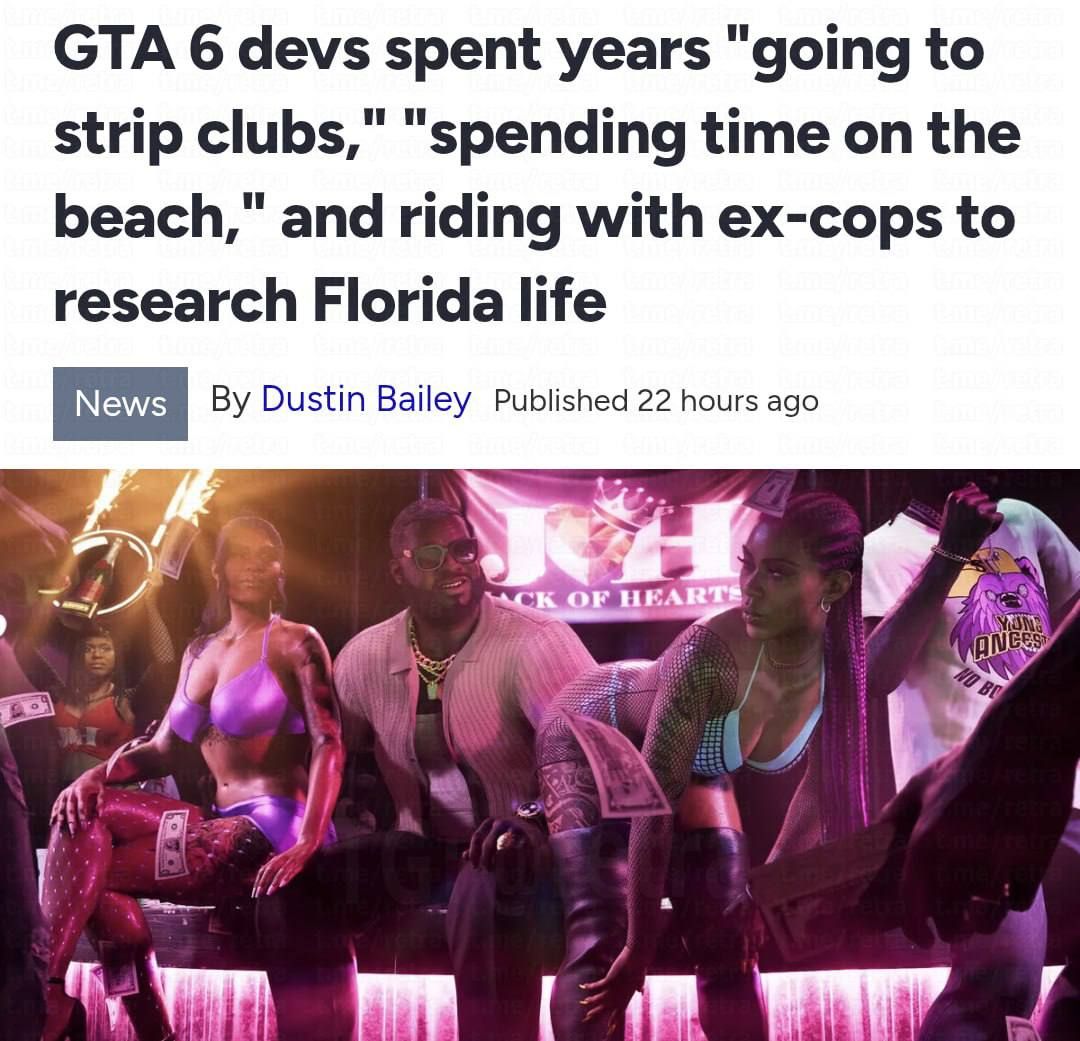 Rockstar платила за походы в клубы ради GTA 6
