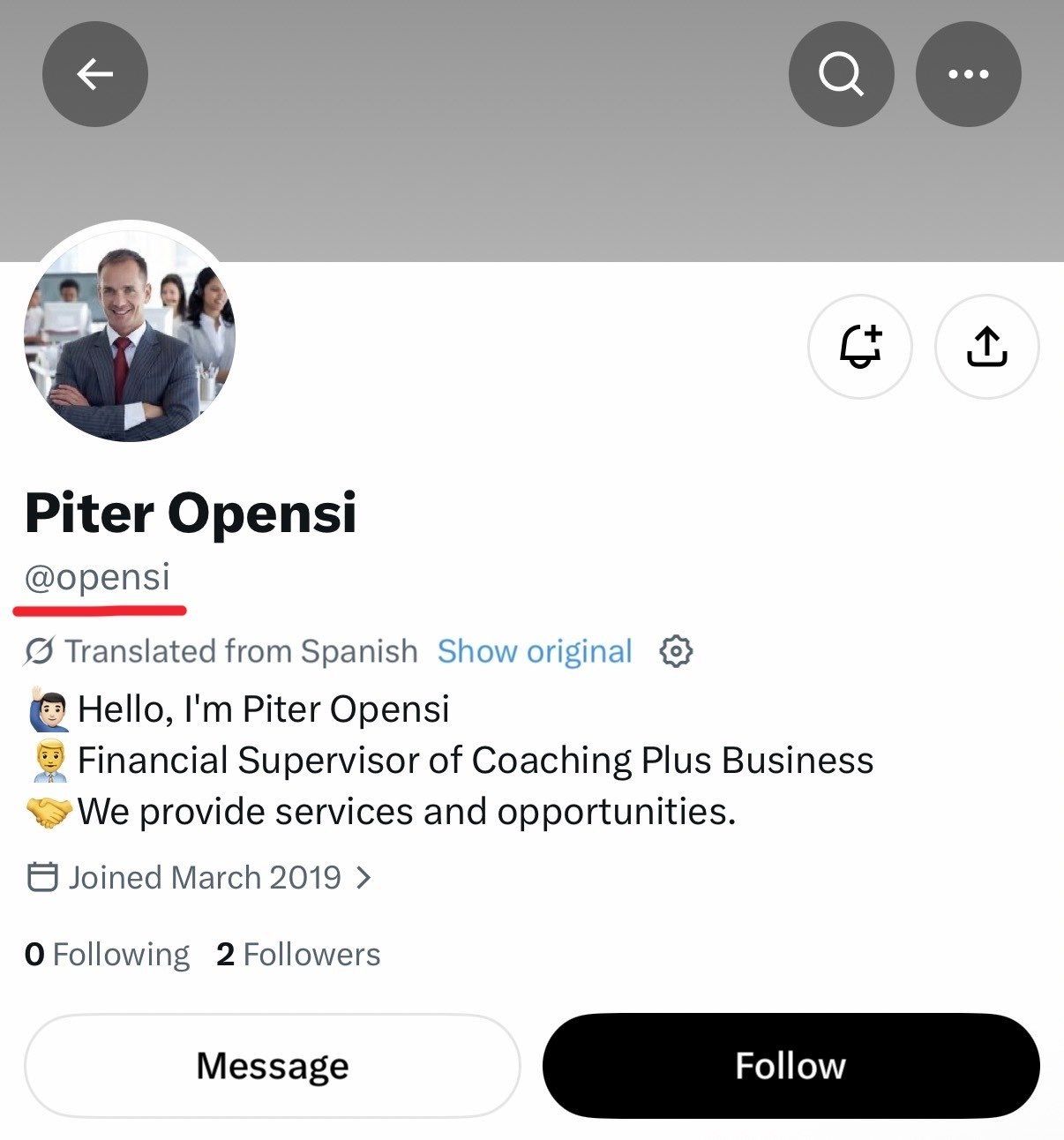 Пользователь Twitter ждет покупки никнейма opensi от OpenAI