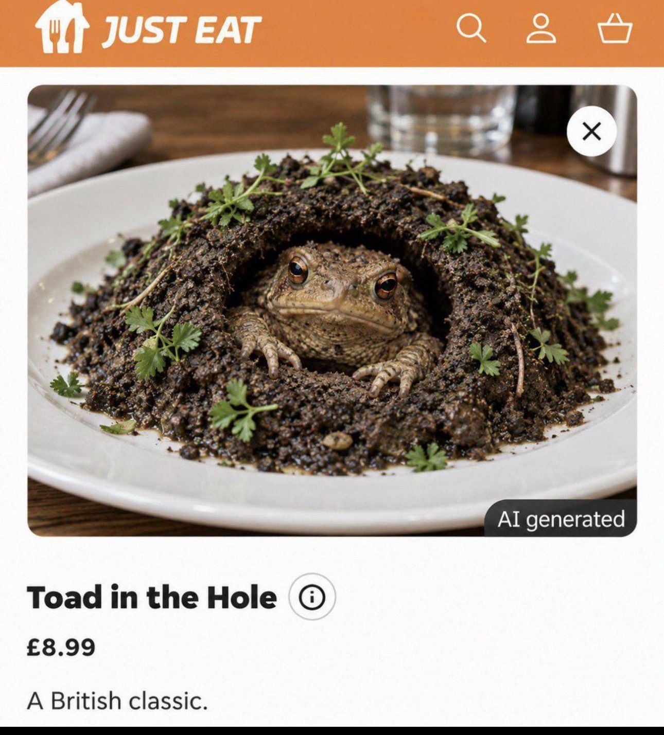 AI Turned Just Eat's Menu into a Circus — 2