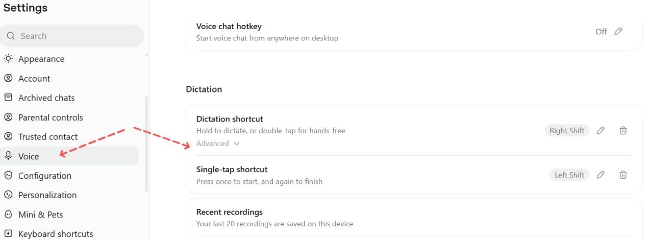 New Hotkey and Screenshot Customization Options in ChatGPT — 2
