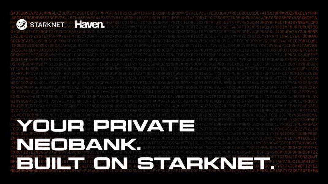 Необанк Haven на Starknet: приватность и мультичейн