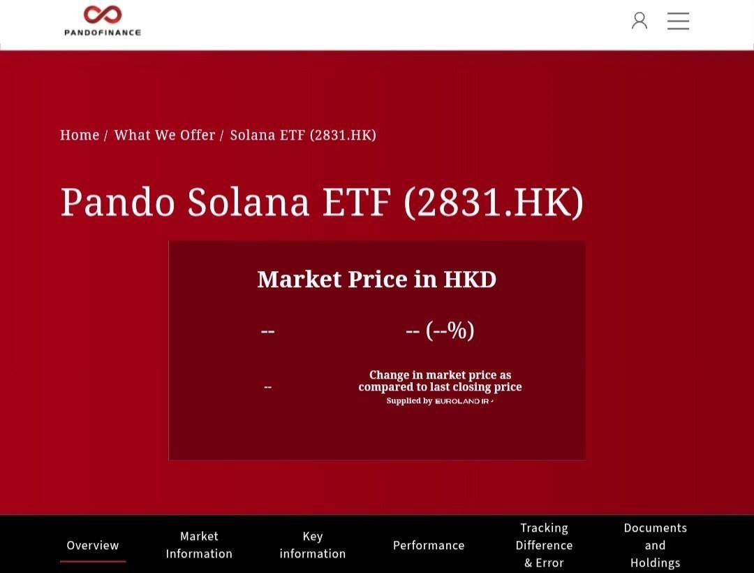 Второй спотовый ETF на Solana запустят в Гонконге