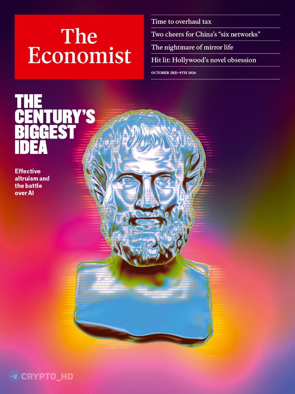 📕Новая обложка The Economist 3–9 октября