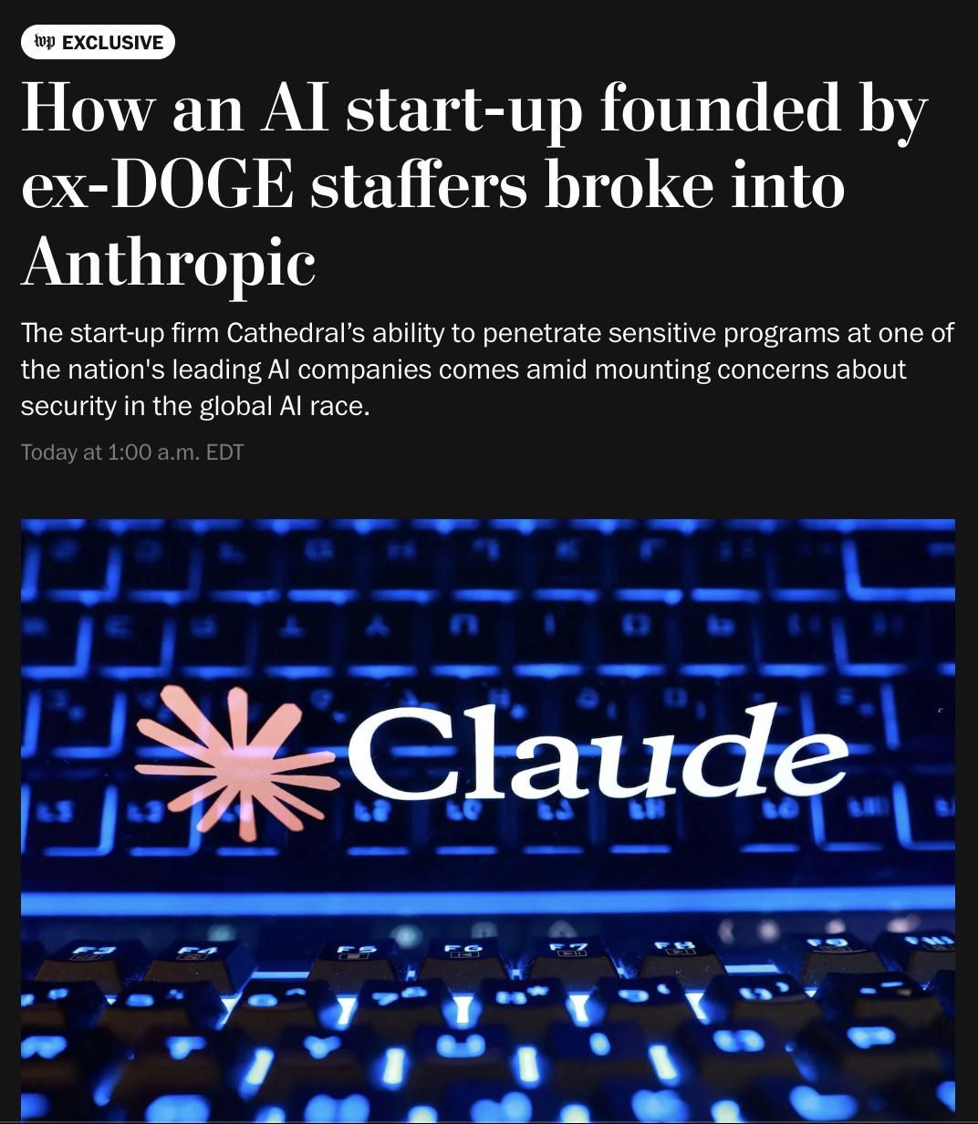 Startup Cathedral Hacked Anthropic Systems Using AI Agents
