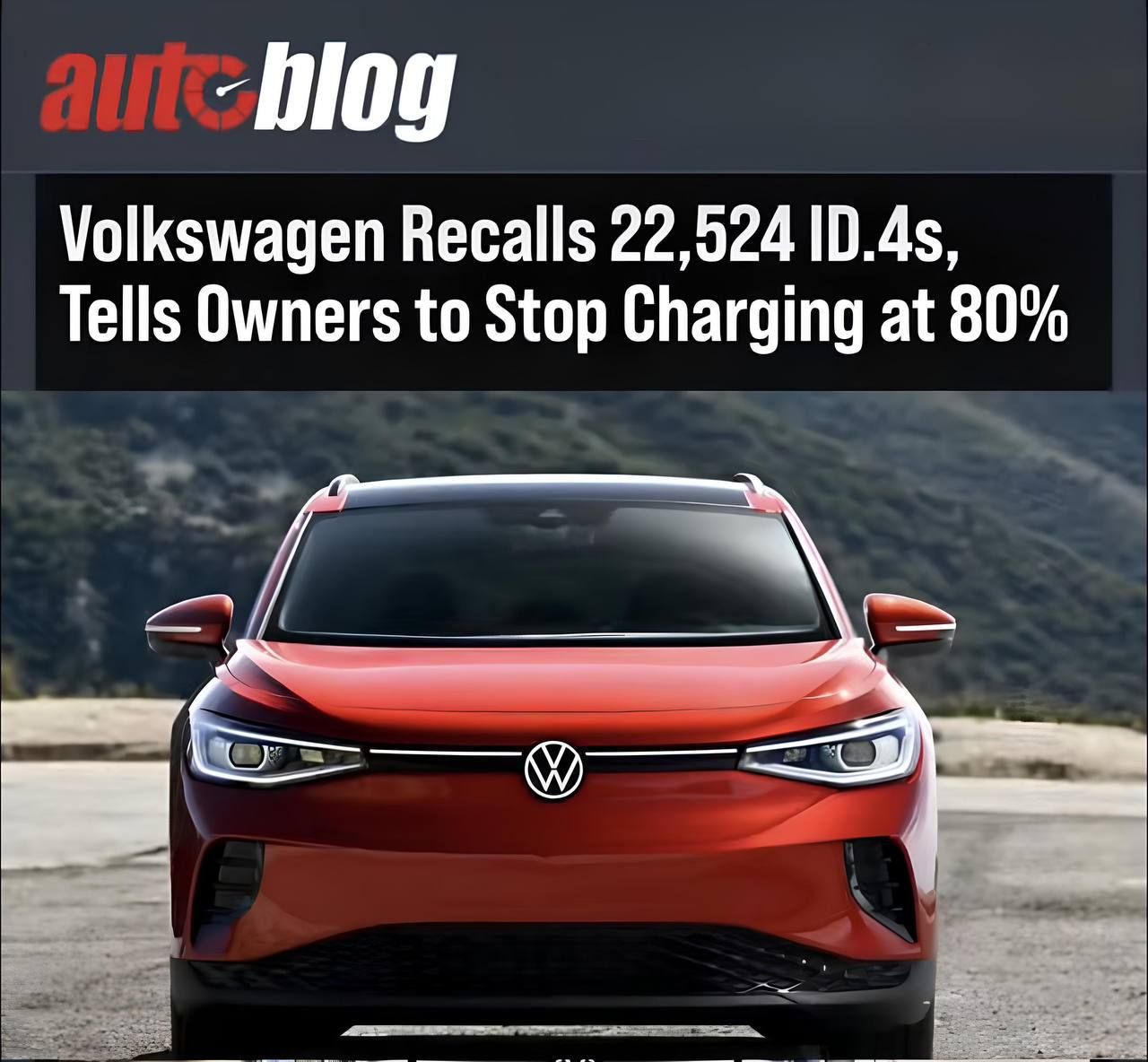 Volkswagen Recalls 22,500 Electric Vehicles Due to Fire Risk