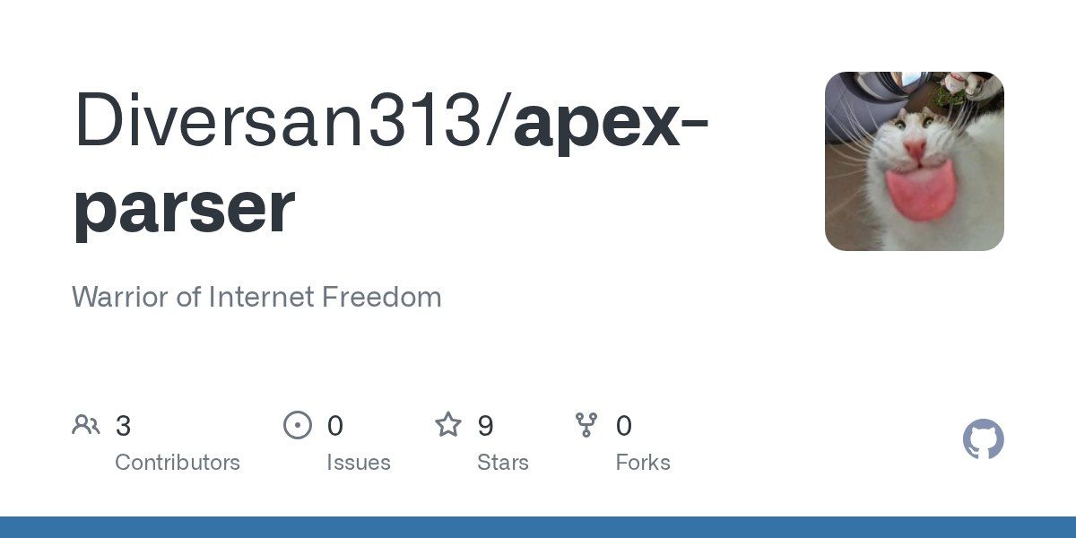 Apex-parser for Collecting Network Configurations