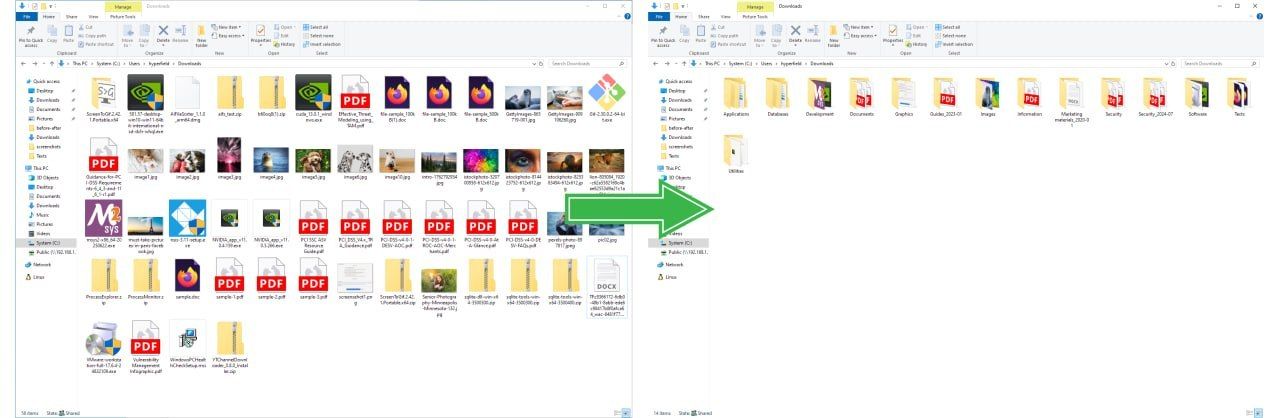 AI File Sorter: file sorting with AI