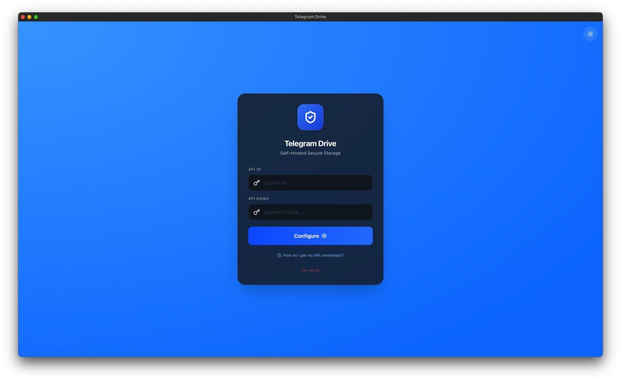 Telegram-Drive: Unlimited Cloud Storage from Telegram