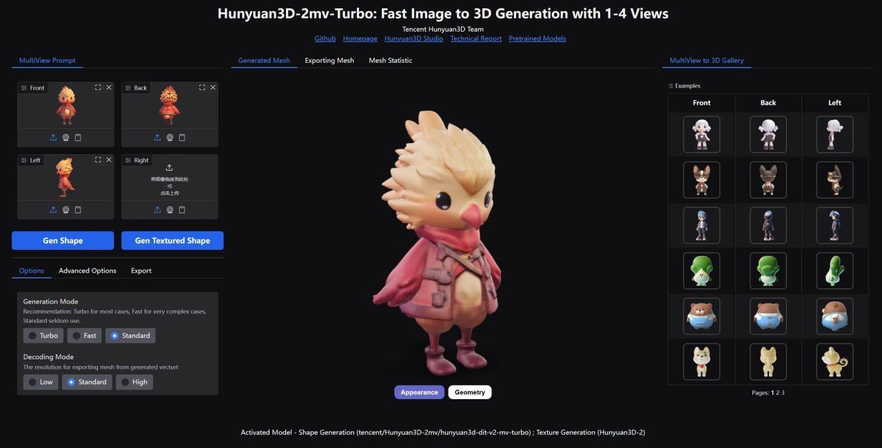 Hunyuan3D-2-WinPortable — Portable Package for Running Hunyuan3D Versions 2.0