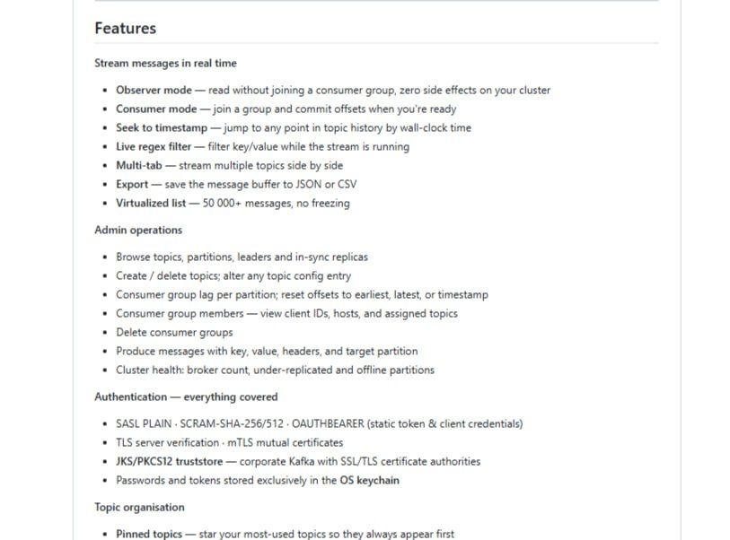 Kafkalet — Desktop Kafka Client for Developers Who Want Clarity