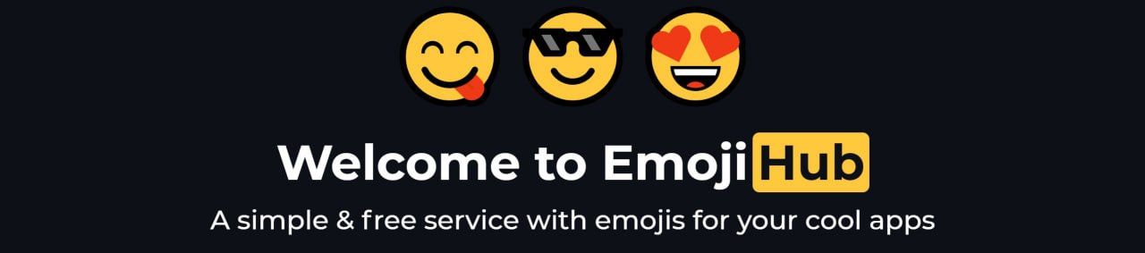 EmojiHub: API for getting random emojis