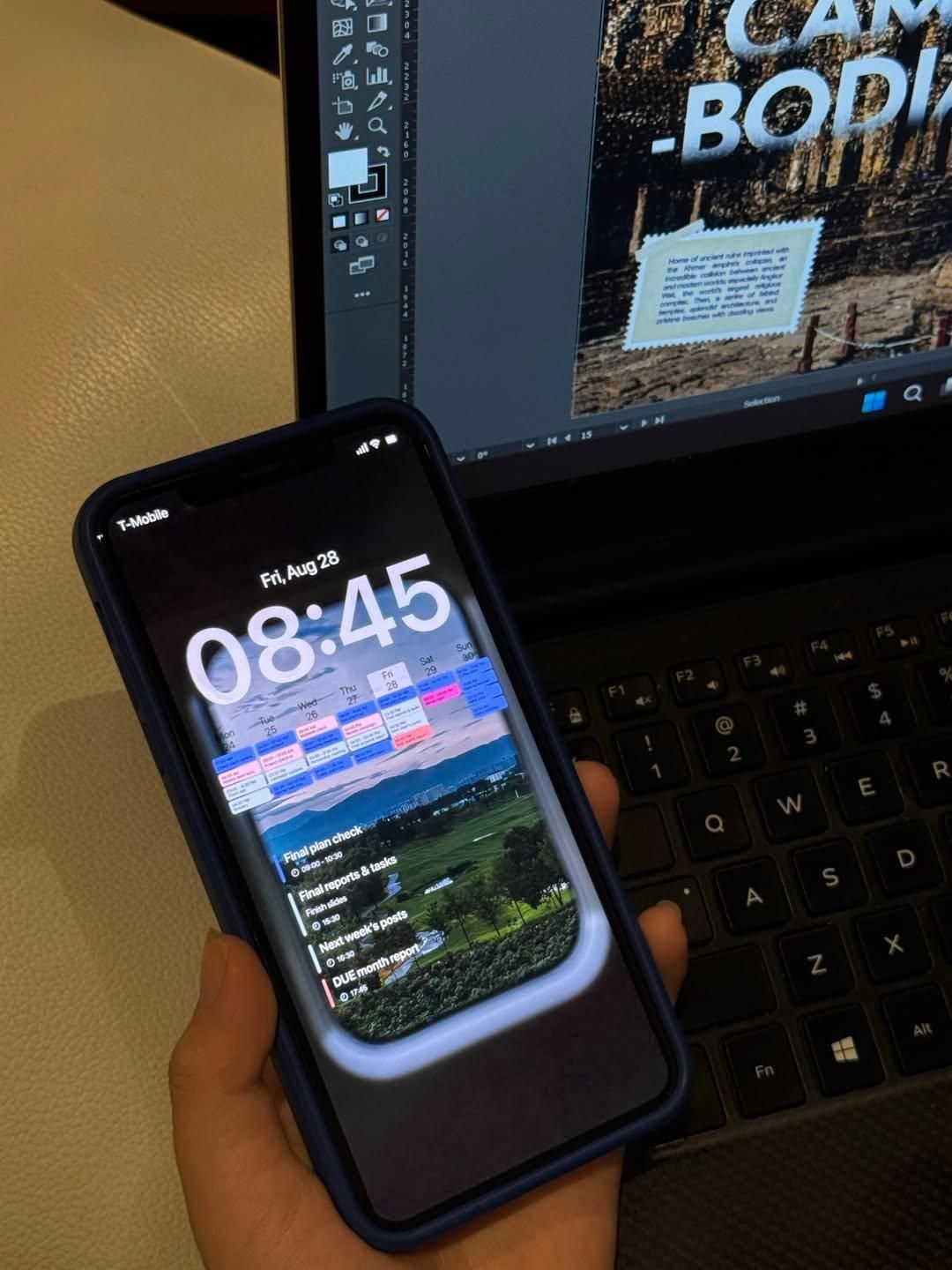 Превращаем экран блокировки iPhone в личный планировщик