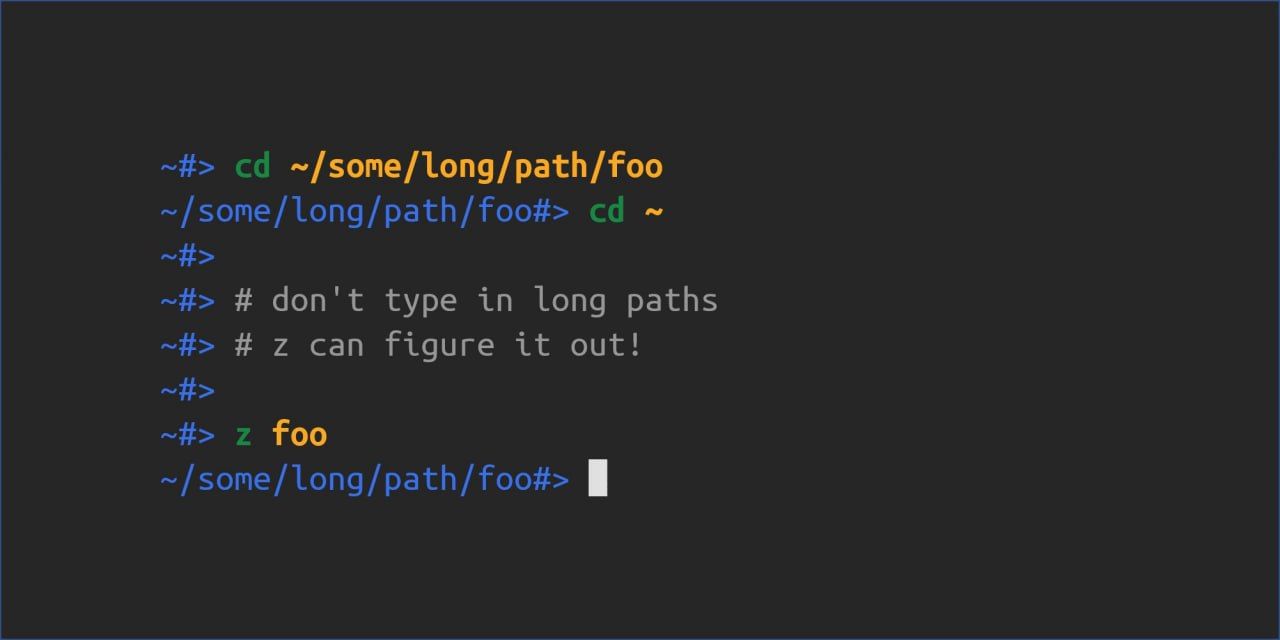 Zoxide: A Smart cd Command for Quick Navigation