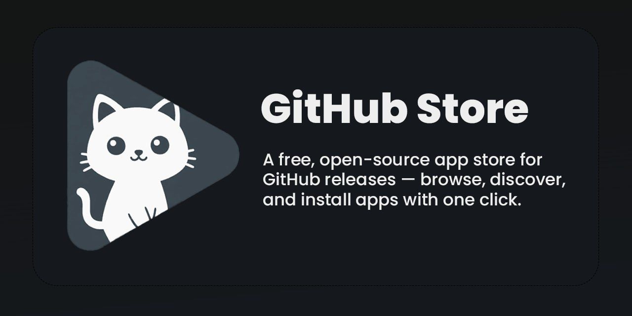 Komi Store: Open App Store for GitHub