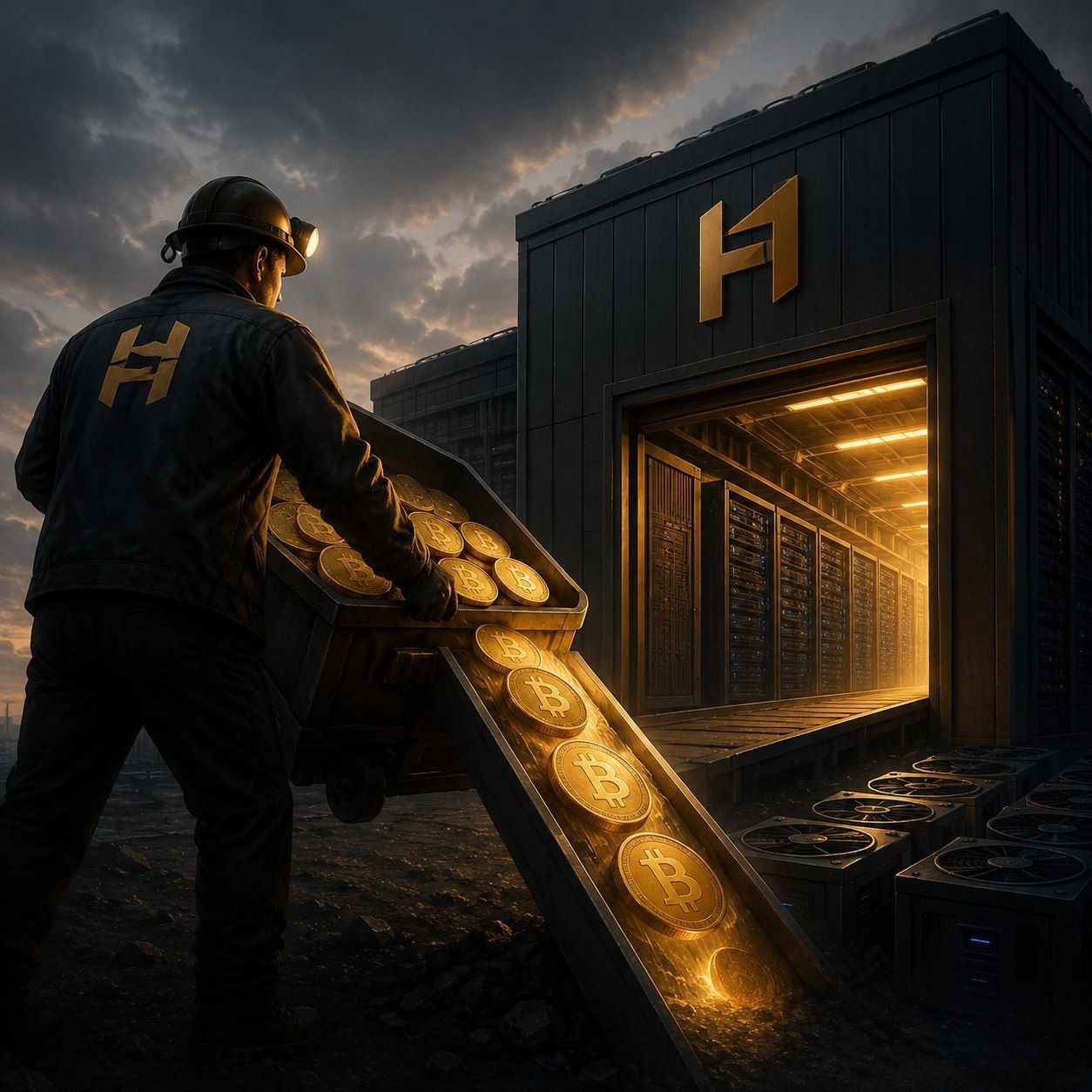 Hyperscale Data Sold Bitcoins to Build AI Center