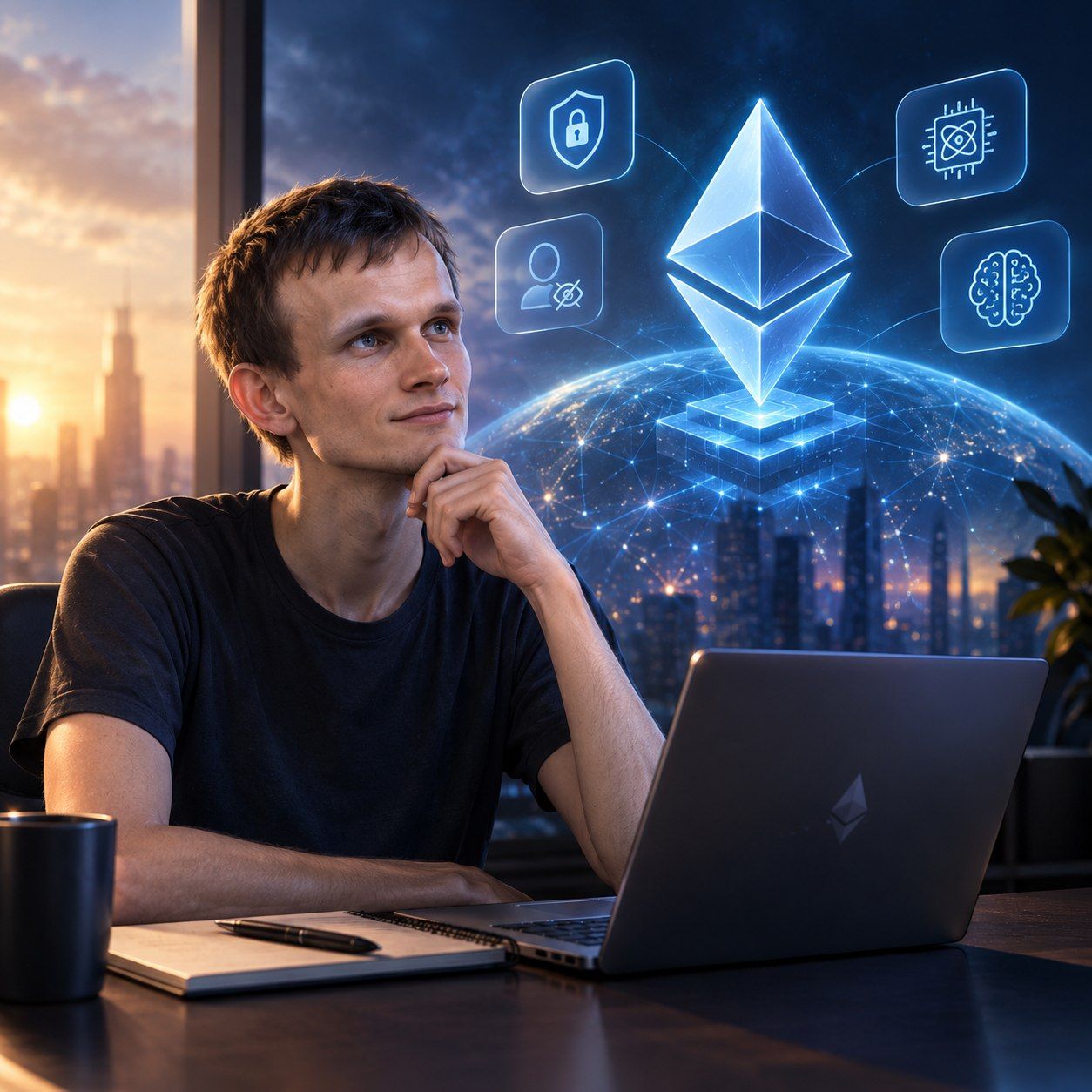 Buterin Presents Ethereum Development Plan Through 2030