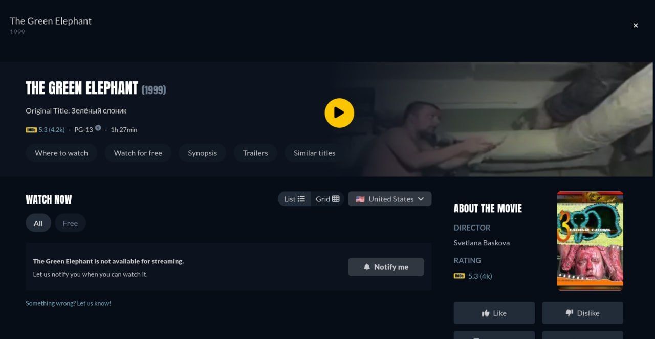 JustWatch: Movies and TV Shows Search