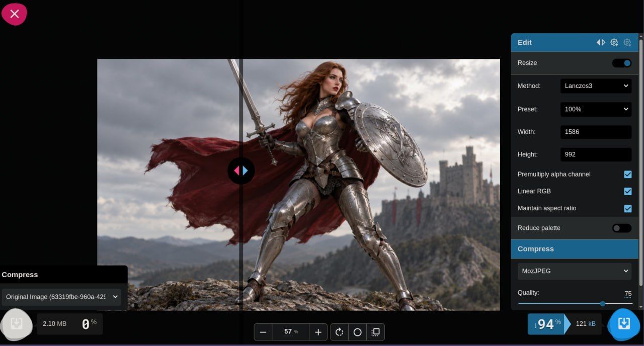Squoosh app: Free Image Optimization by Google Chrome Labs