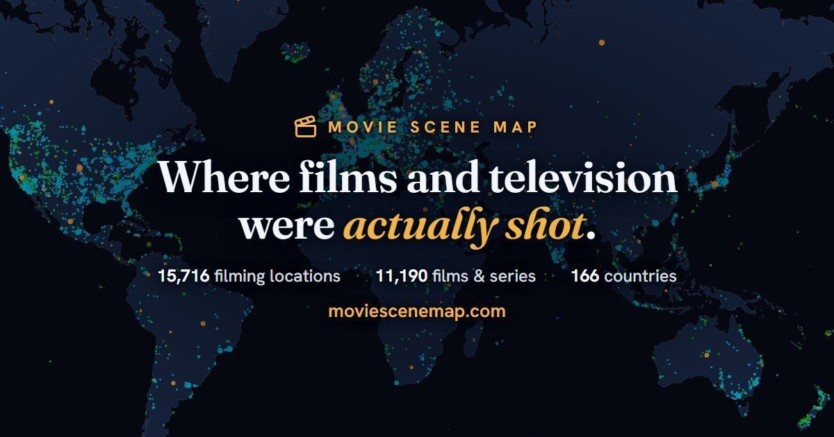 Movie Scene Map: Film Locations Map