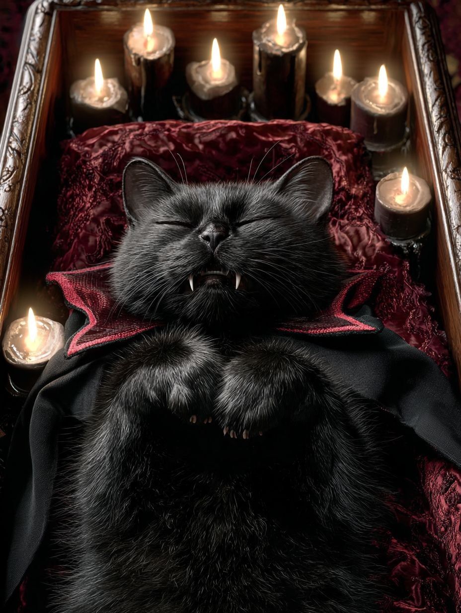 Midjourney 🧛♀ спящий Кусака 🦇😊 — 4