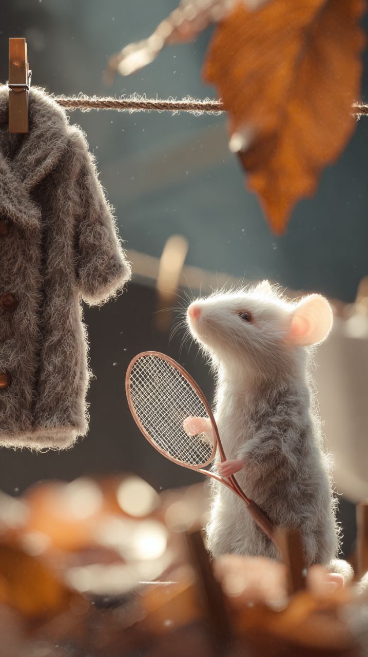 Midjourney 🍂🍁 а вы готовите зимние шубки к холодам ☺️🍂 — 3